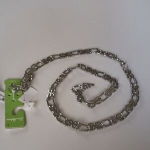 Sam Edelman Silver Chain Belt. Size‎ L.
